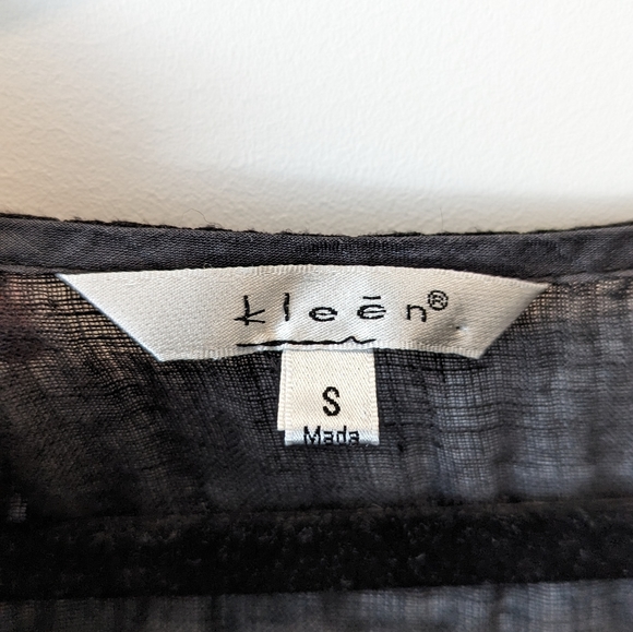 Kleen Black Linen Dress - Picture 3 of 4